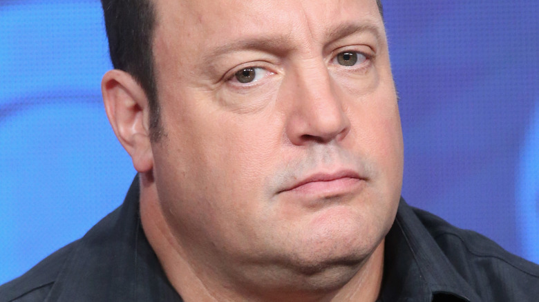 Kevin James looking stern