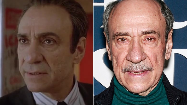 F Murray Abraham now with mustache and then
