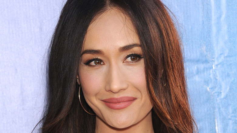 Maggie Q smiling