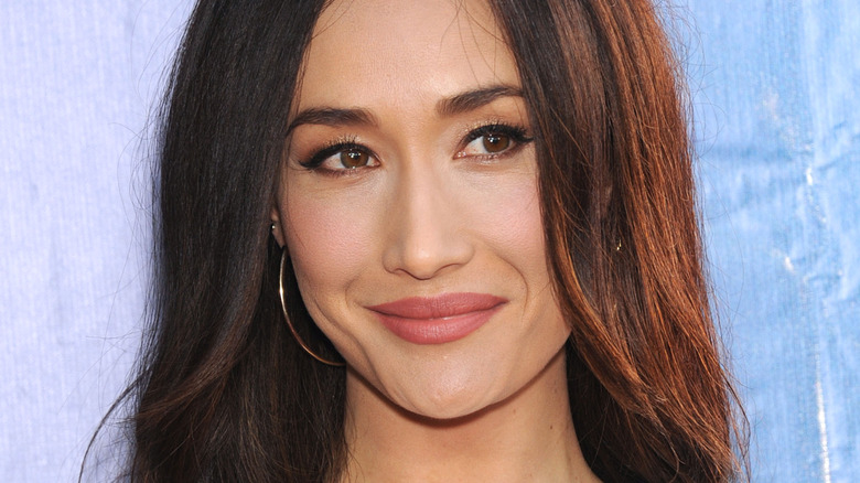 Maggie Q smiling