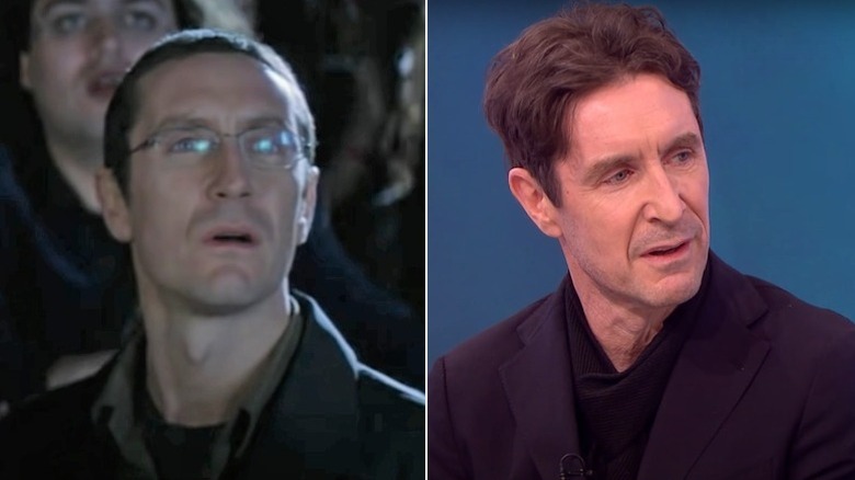 Paul McGann looking up / Paul McGann speaking