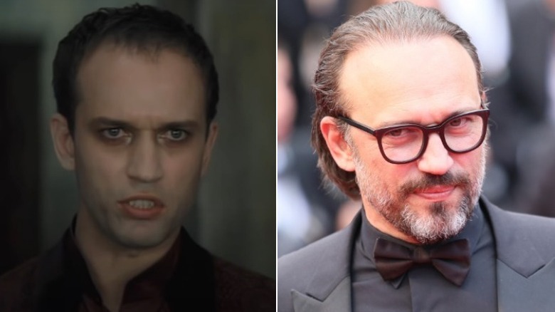 Vincent Perez speaking / VIncent Perez smiling