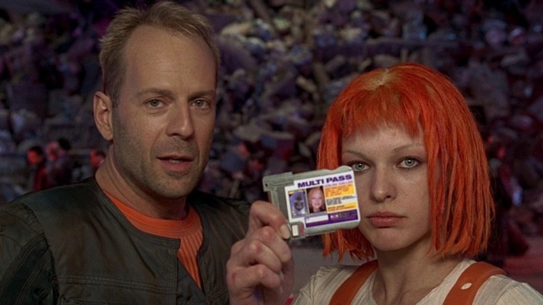 Korben Dallas and Leeloo Multi Pass Fifth Element