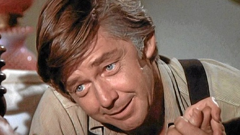 Ralph Waite looks reflective