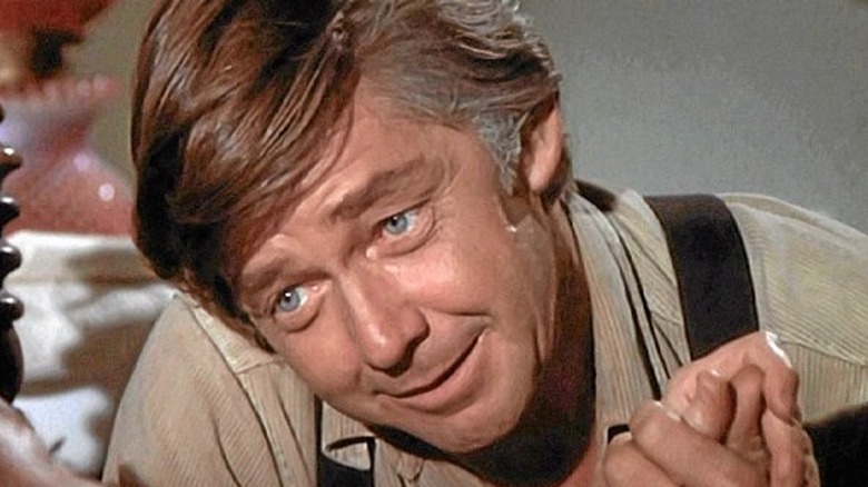 Ralph Waite looks reflective