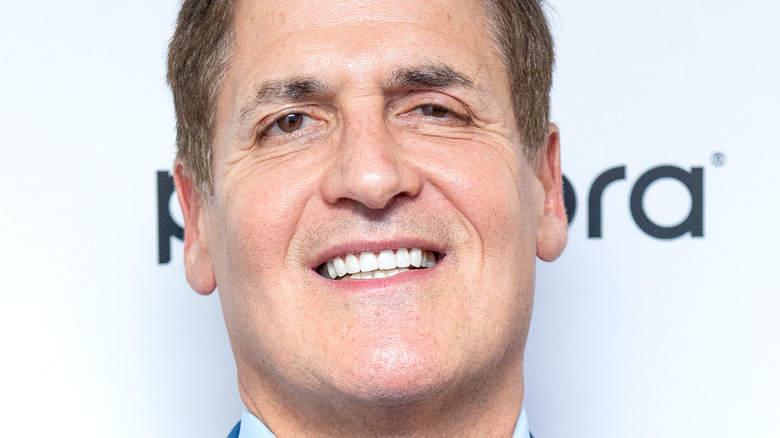 Mark Cuban smiling