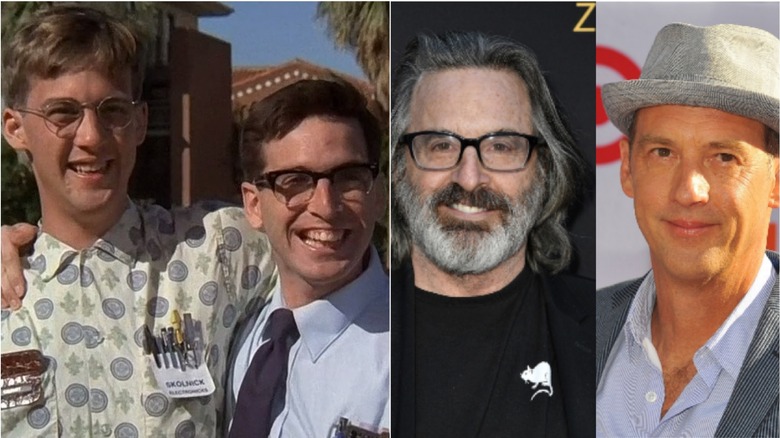 Robert Carradine and Anthony Edwards
