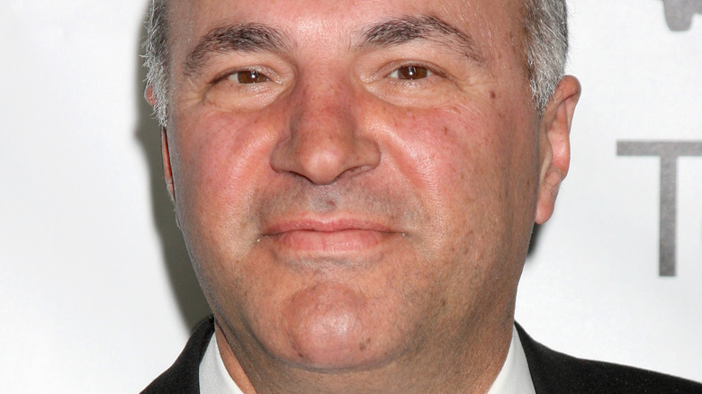 Kevin O'Leary at a press event