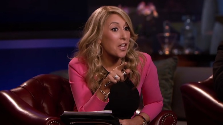 Lori Greiner pointing a finger