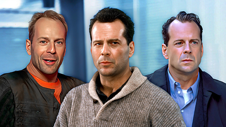 Bruce Willis characters composite image
