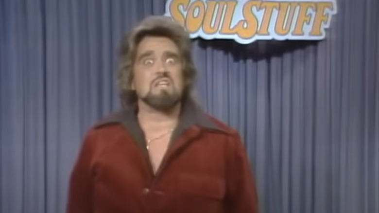 Wolfman Jack talks on stage in What's Happening!!