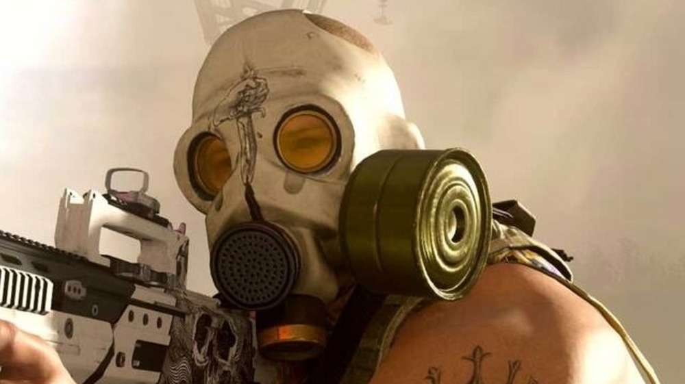 Operator gas mask