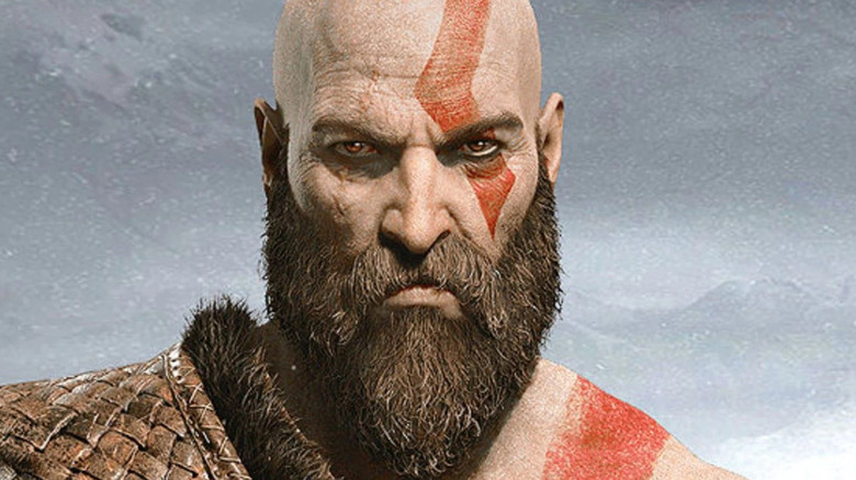 God of War Kratos Close Up