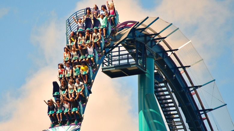 Mako roller coaster Sea World Orlando