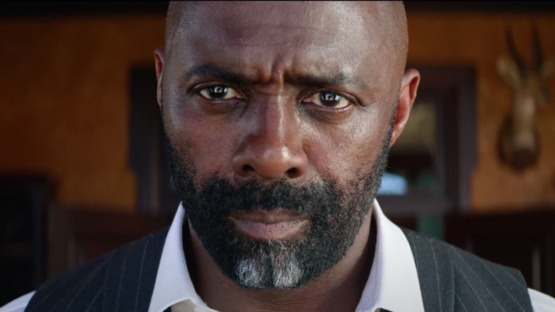 Idris Elba staring menacingly