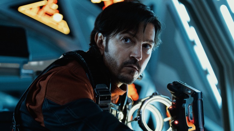 Cassian Andor piloting a Tie Avenger in "Andor" (2022-2025)