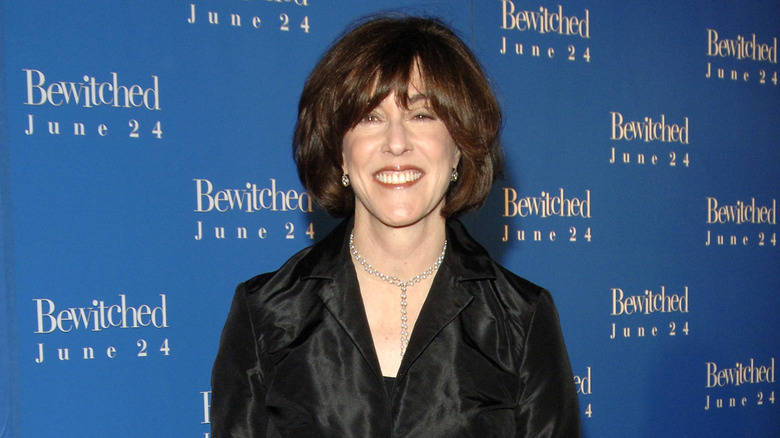 Nora Ephron smiling