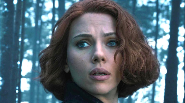 Natasha Romanoff nervous