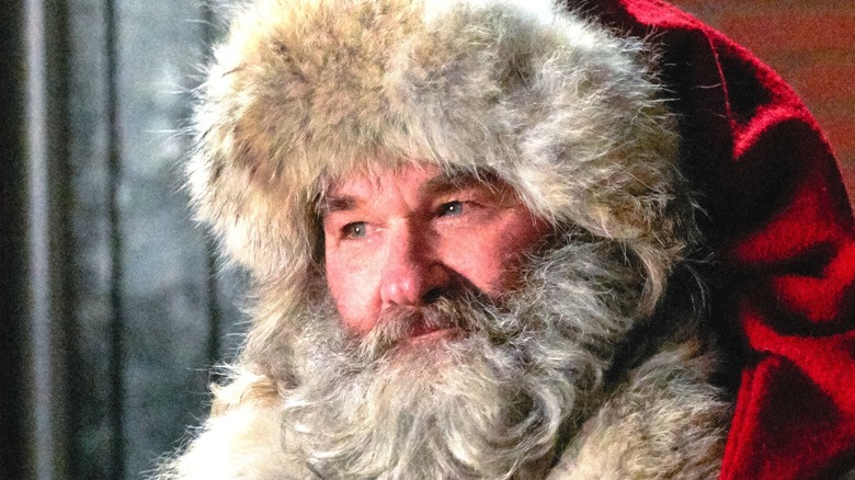 Kurt Russell as Santa Claus serious