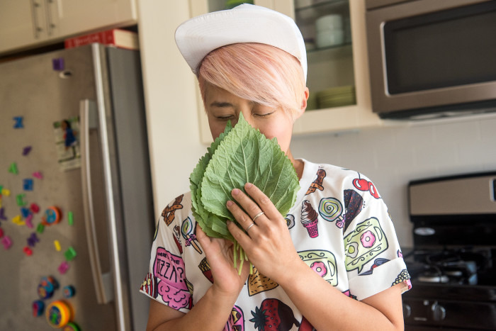 There is no substitute for Korean sesame leaves.