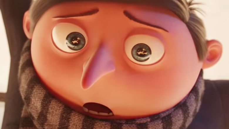 Gru looking worried