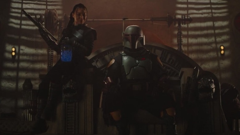 Boba Fett and Fennec Shand standing