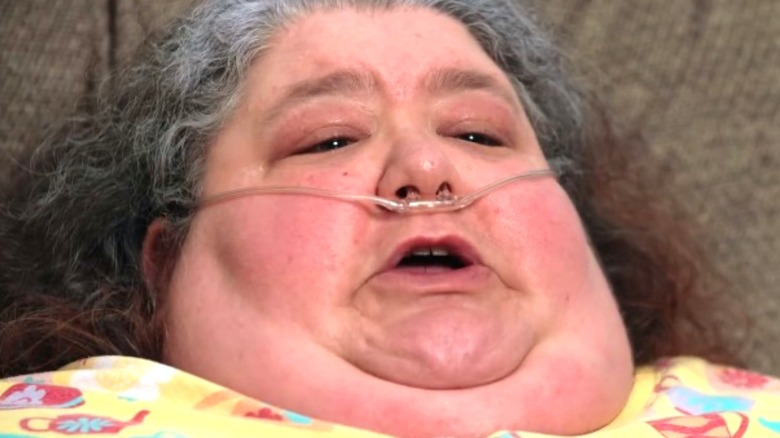 Joyce Del Viscovo in bed on My 600-lb life