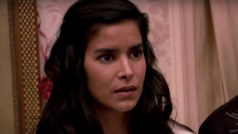 Marta looking uncomfortable on Arrested Development