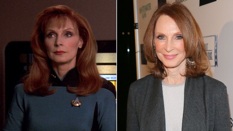 Gates McFadden then and now