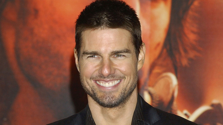 Tom Cruise smiling