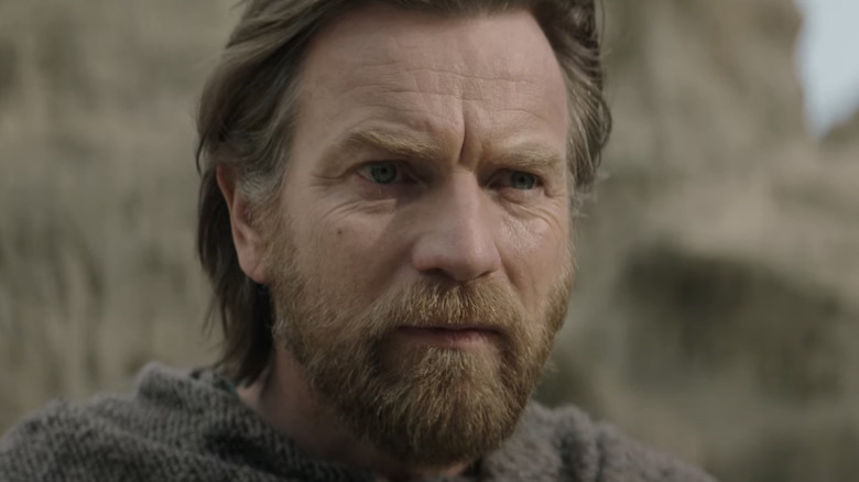 Ewan McGregor plays an older Obi-Wan Kenobi in Obi-Wan Kenobi