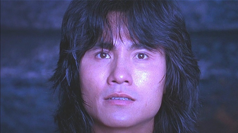 Liu Kang prepares to battle in Mortal Kombat 1995