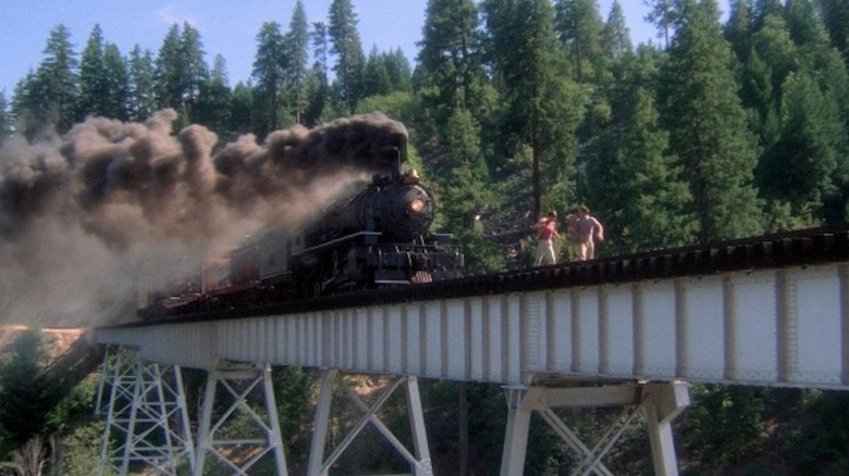 The Stand By Me train dodge scene.