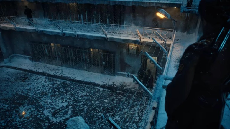 The Kamatchka Prison exterior in "Stranger Things" (2016-2025)