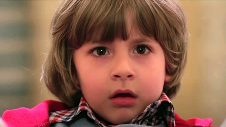 Danny is terrified in The Shining