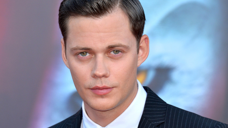 Bill Skarsgard Smiling
