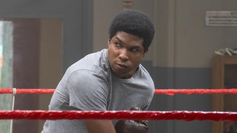 B.J. Minor looks angry in Mike