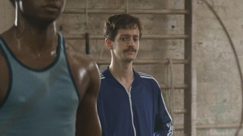 Ethan Dubin looks exasperated in Mike