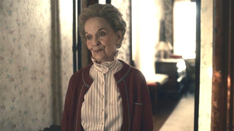 Grace Zabriskie smiles in Mike