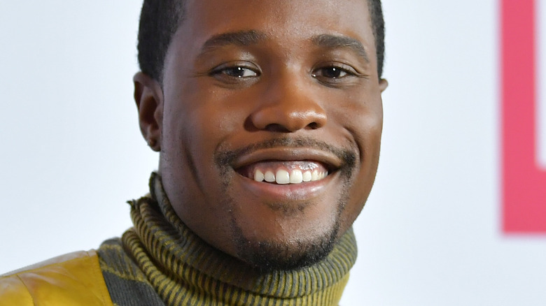 Shameik Moore smiling