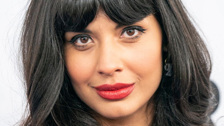 Jameela Jamil smiling