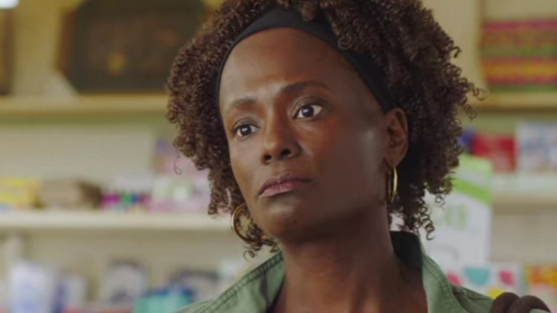 Jamillah Ross looking angry 