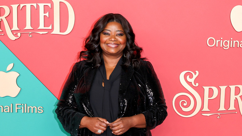 Octavia Spencer wearing a blazer