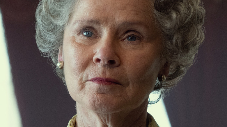 Imelda Staunton as the Queen