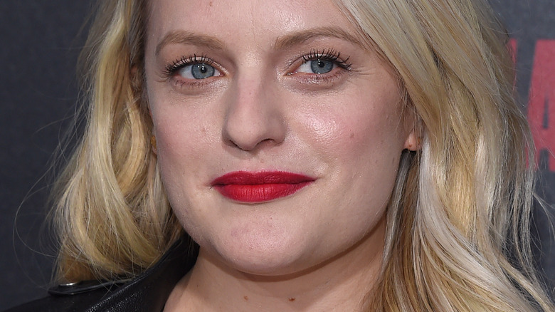 Elisabeth Moss smiling