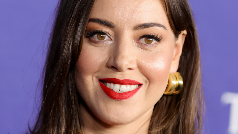 Aubrey Plaza at White Lotus event