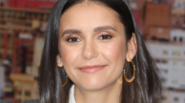 Nina Dobrev smiling