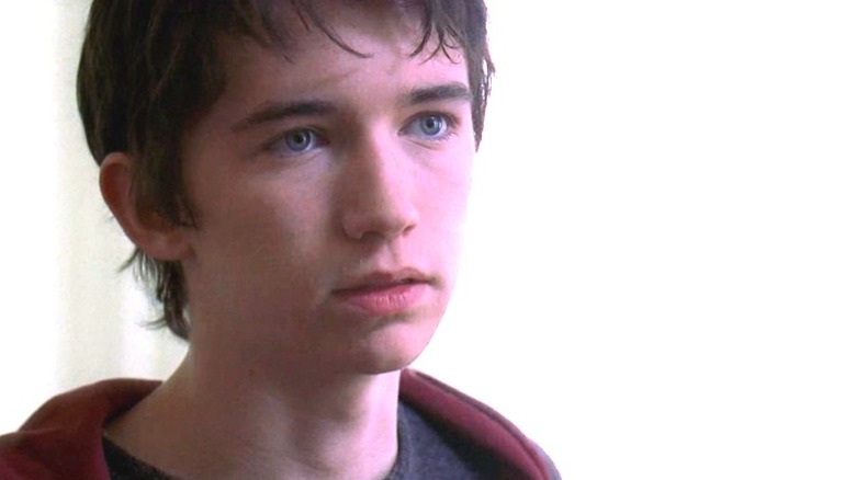 Liam Aiken looking scared