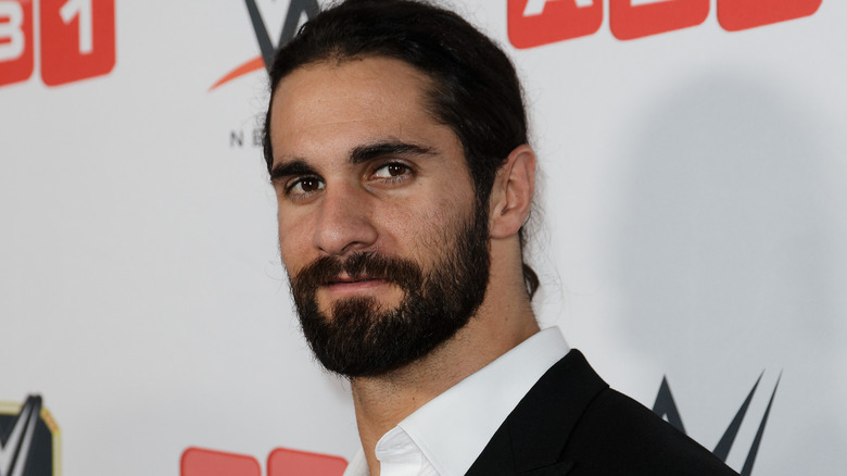 Seth Rollins smiling