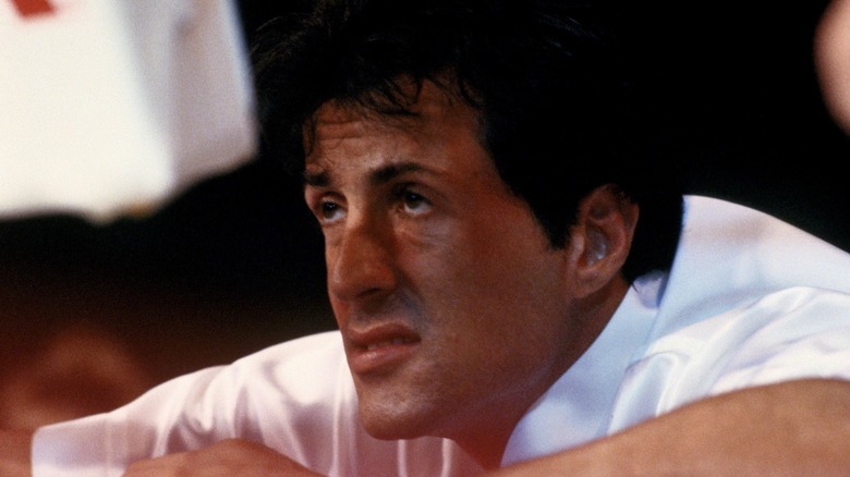 Rocky Balboa looking concerned